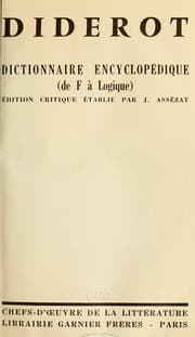 Tapa de Dictionnaire encyclopédique