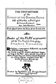 Tapa de The True Historie of the Knyght of the Burning Pestle: Full of Mirthe ...