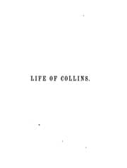 Tapa de Poetical Works of William Collins: With Life of the Author
