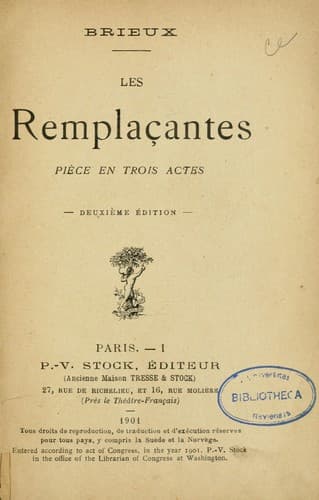 Tapa de Les remplaçantes