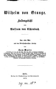 Tapa de Wilhelm von Orange: Heldengedicht...