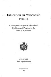 Tapa de Biennial Report of the Department of Public Instruction of the State of ...