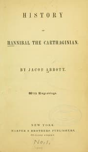 Tapa de History of Hannibal the Carthaginian