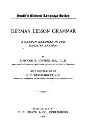 Tapa de German lesson grammar