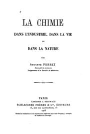 Tapa de La Chimie dans l'industrie, dans la vie et dans la nature