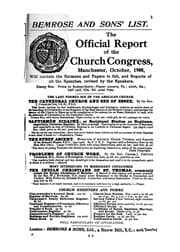 Tapa de Special Report of Proceedings, Etc