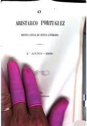 Tapa de O Aristarco portuguez