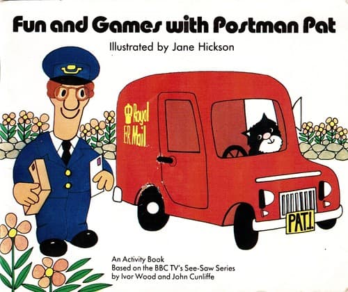 Tapa de Fun and games with Postman Pat