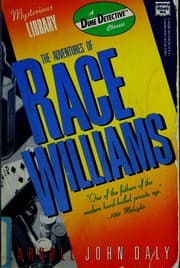Tapa de The adventures of Race Williams