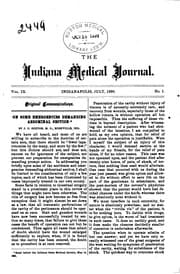 Tapa de Indiana Medical Journal