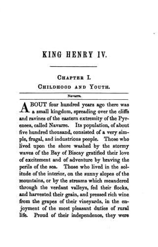 Tapa de Henry IV.