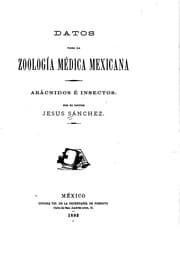 Tapa de Dates para la zoologia mēdica mexicann
