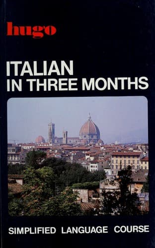 Tapa de Italian in three months