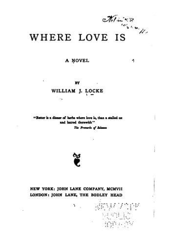 Tapa de Where Love is: A Novel