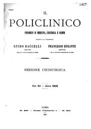 Tapa de Policlinico: sezione chirurgica