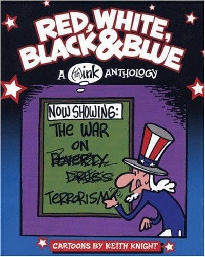 Tapa de Red, White, Black, and Blue