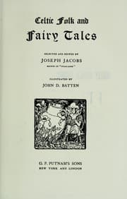 Tapa de Celtic folk and fairy tales