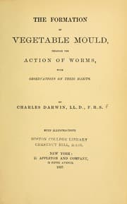 Tapa de The formation of vegetable mould, through the action of worms