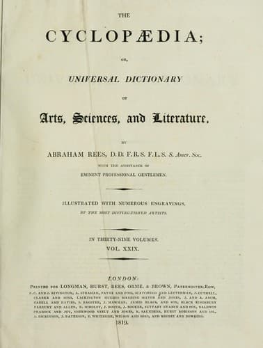 Tapa de The cyclopaedia
