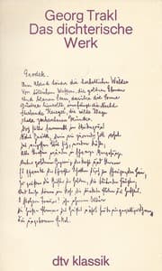 Tapa de Das dichterische Werk
