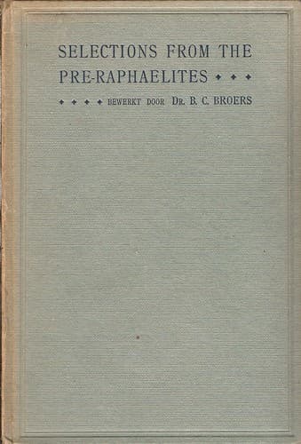 Tapa de Selections from the Pre-Raphaelites