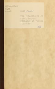 Tapa de The inhabitants of three French villages at Peoria, Illinois