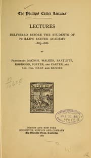 Tapa de Lectures delivered before the students... 1885-1886