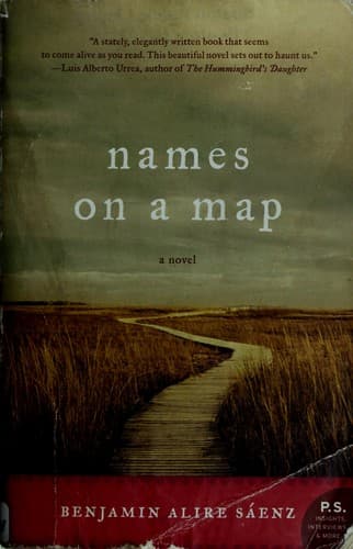 Tapa de Names on a map