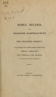 Tapa de Bibel Bilder, oder, Bildiche Darstellungen aus der Heiligen Schrift