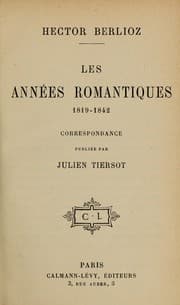 Tapa de Les années romantiques, 1819-1842