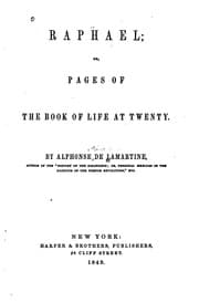 Tapa de Raphael, Or, Pages of the Book of Life at Twenty: Or, Pages of the Book of ..