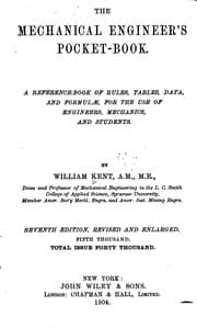 Tapa de The Mechanical Engineer's Pocket-book: A Reference-book of Rules, Tables, Data, and Formulae ..