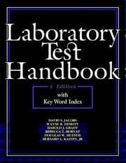 Tapa de Laboratory test handbook