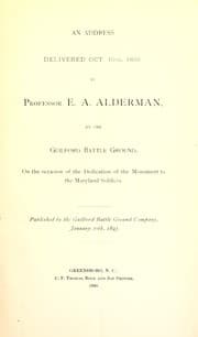 Tapa de An address, delivered Oct. 15th, 1892