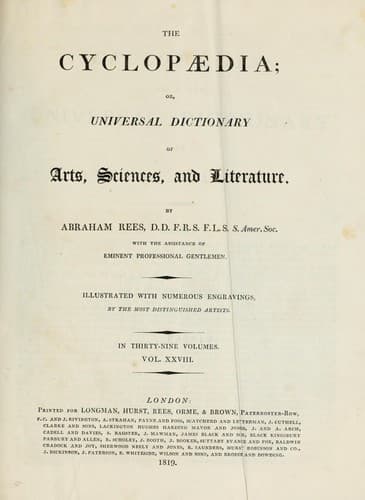 Tapa de The cyclopaedia