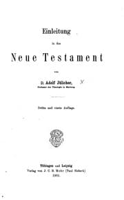 Tapa de Einleitung in das neue Testament