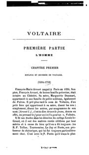 Tapa de Voltaire