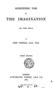 Tapa de Scientific use of the imagination and other essays