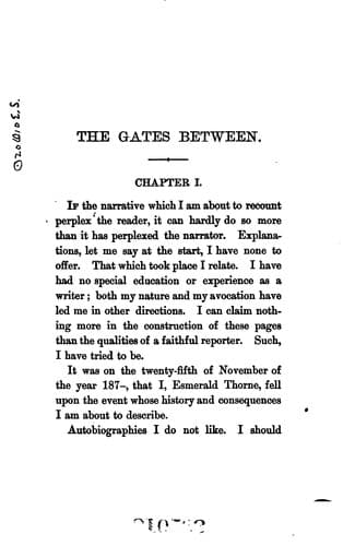 Tapa de The Gates Between