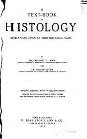 Tapa de A Text-book of Histology: Arranged Upon an Embryological Basis