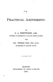 Tapa de A practical arithmetic