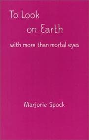 Tapa de To Look on Earth With More Than Mortal Eyes