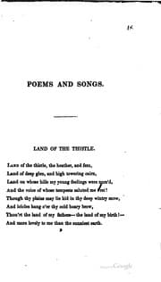 Tapa de Poems and songs, English & Scottish