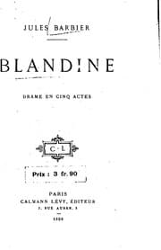 Tapa de Blandine: drame en cinq actes