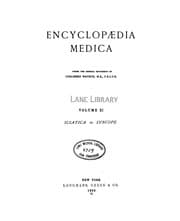 Tapa de Encyclopaedia medica v. 13, 1903