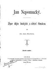 Tapa de Jan Nepomuckv́