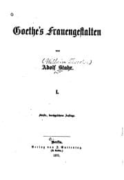 Tapa de Goethe's Frauengestalten