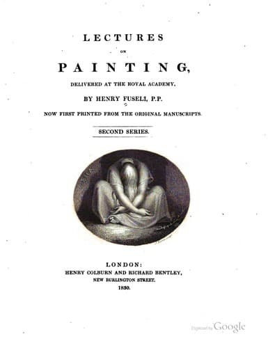 Tapa de Lectures on painting