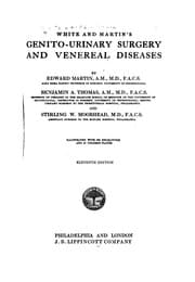 Tapa de White and Martin's Genito-urinary surgery and venereal diseases