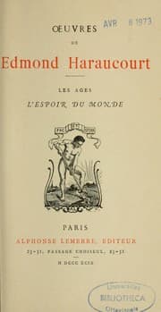 Tapa de Les Ages ; L'espoir du monde